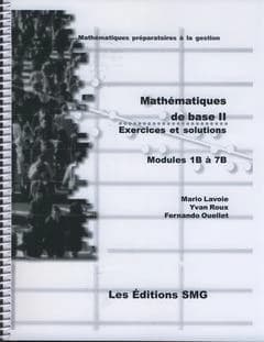 Mathématiques de base II (gestion) ; exercices et solutions