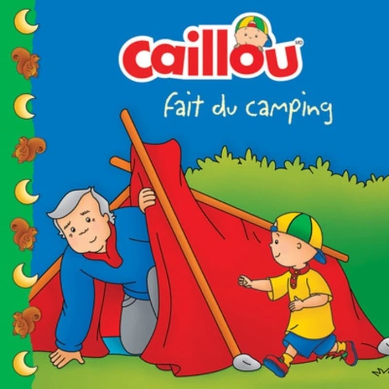 Caillou Fait du Camping