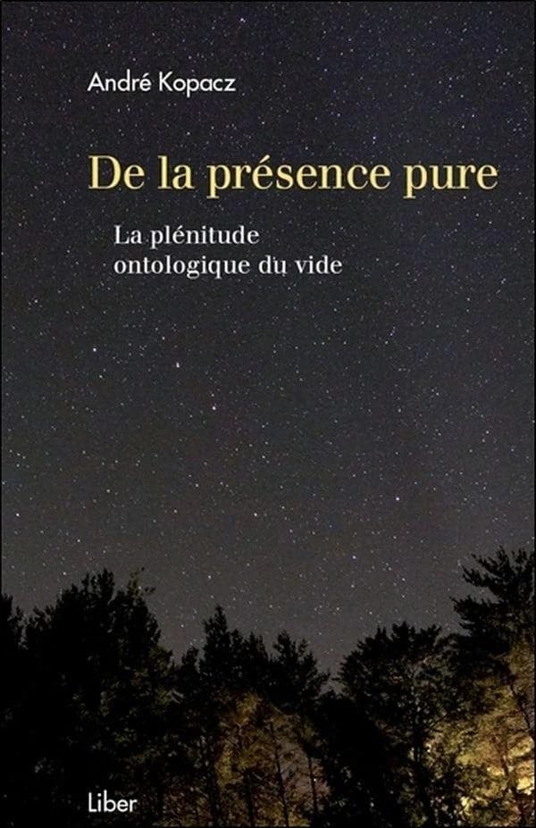 De la présence pure ; la plénitude ontologique du vide