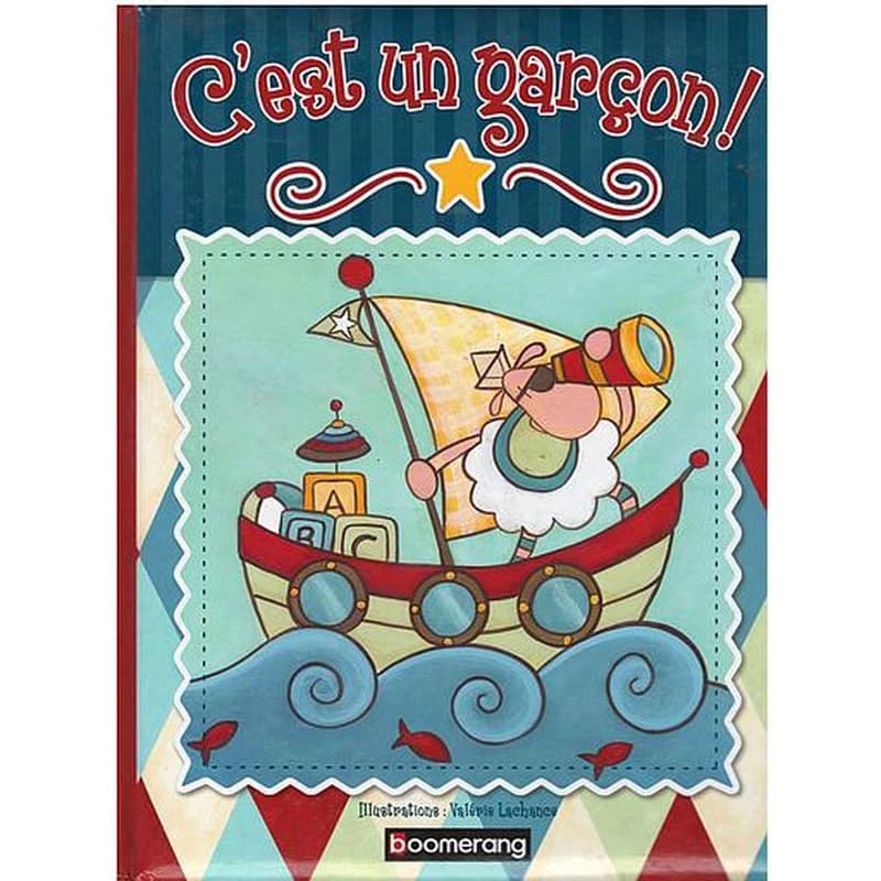 C’est un Garçons! Album de bébé