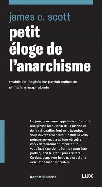 Petit éloge de l'anarchisme