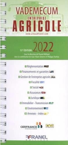 Vademecum : vademecum de l'entreprise agricole (édition 2023)