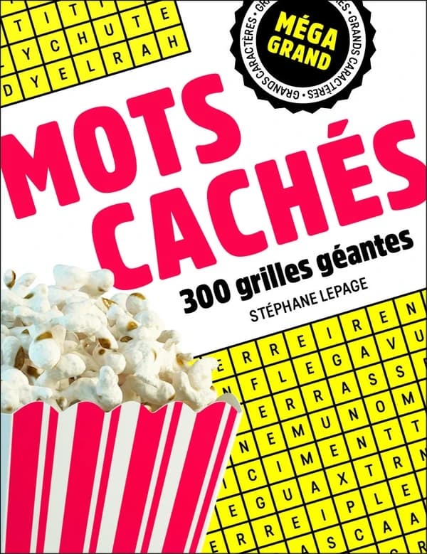 Méga grand : mots cachés