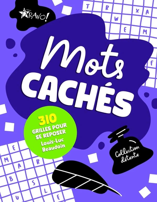 Mots cachés : 310 grilles pour se reposer