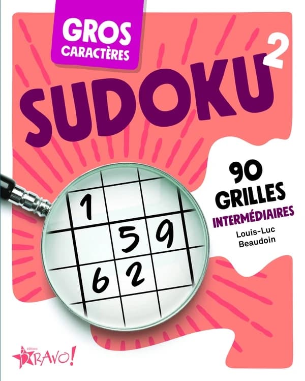 Gros caractères : Sudoku 2 : 150 grilles intermédiaires