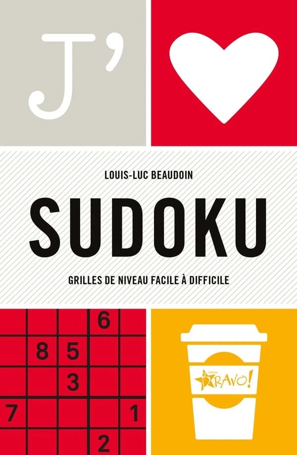 J'aime : Sudoku : 160 grilles relaxantes