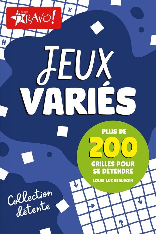 Jeux variés : Plus de 200 grilles pour se détendre