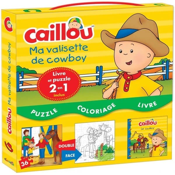 Caillou : ma valisette de cow-boy