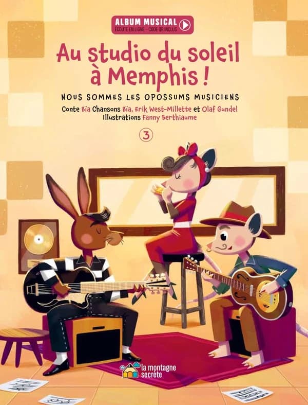 Au studio du soleil à Memphis !