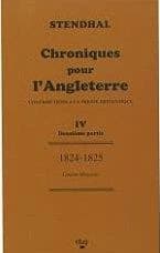 Chroniques pour l'Angleterre : contributions à la presse britannique t..5 ; 1824-1825, lettres du petit neveu de Grimm