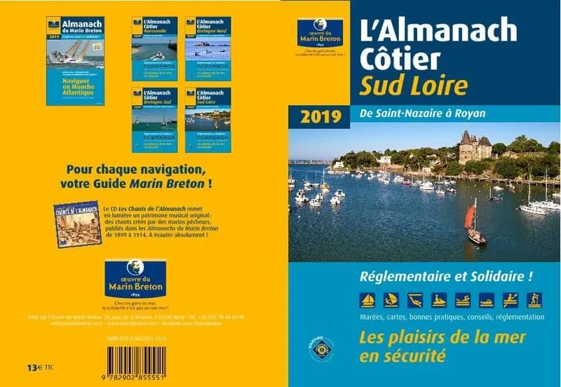 L' Almanach Côtier : sud Loire : de Saint-Nazaire à Royan
