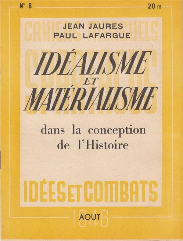 Idéalisme et matérialisme dans la conception de l'histoire