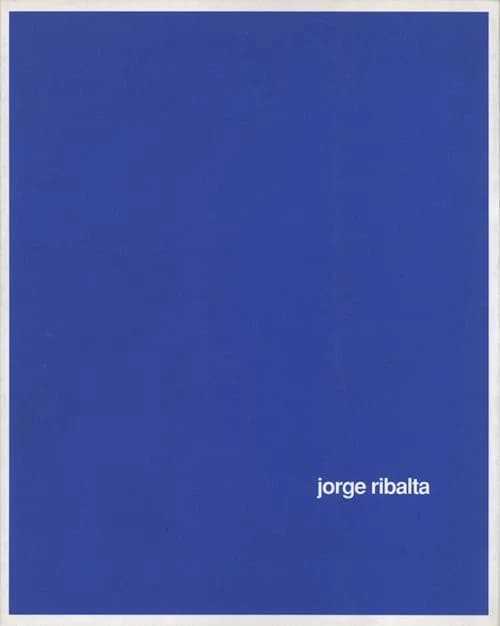 Jorge Ribalta : [exposition], Galerie de la Villa, Villa Arson, Nice, 11 janvier-10 février 1991...