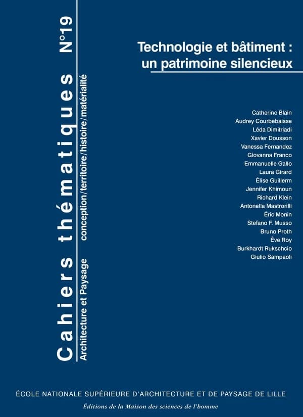 Cahiers thématiques, n° 19