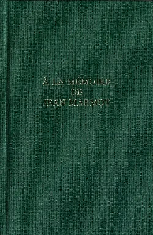 A la memoire de jean marmot
