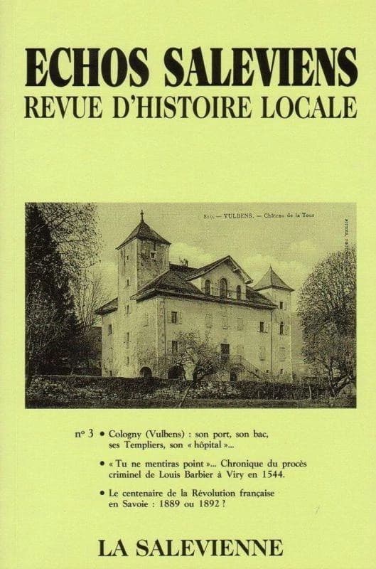 échos saléviens : revue d'histoire locale n.3