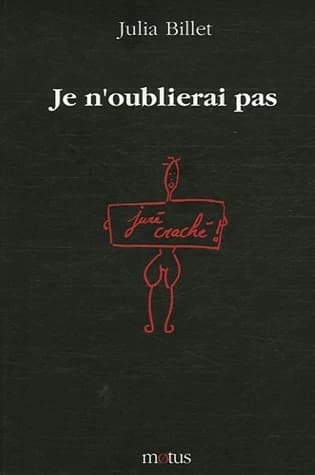 Je n'oublierai pas