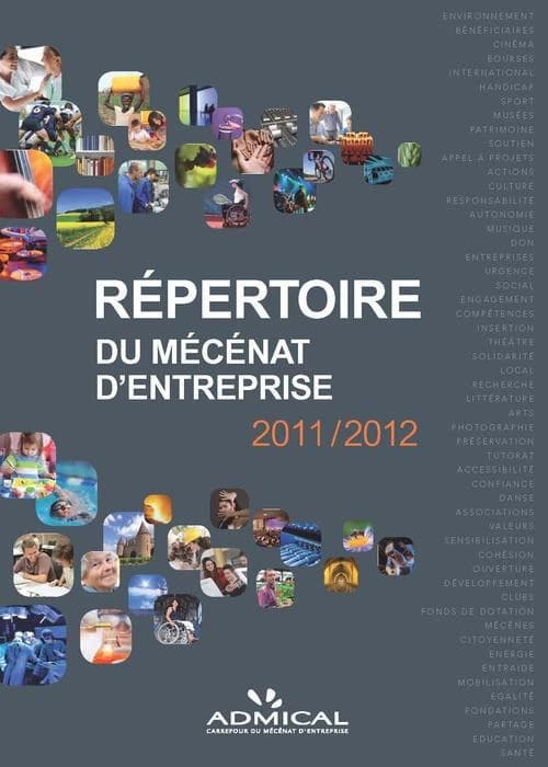 Le répertoire du mécenat d'entreprise 2011