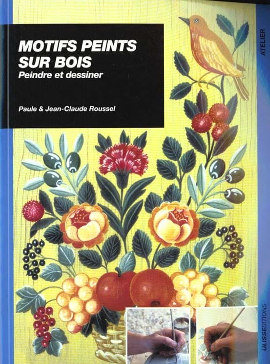 Motifs peints sur bois