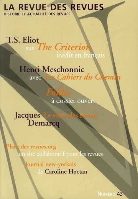 La revue des revues n.43