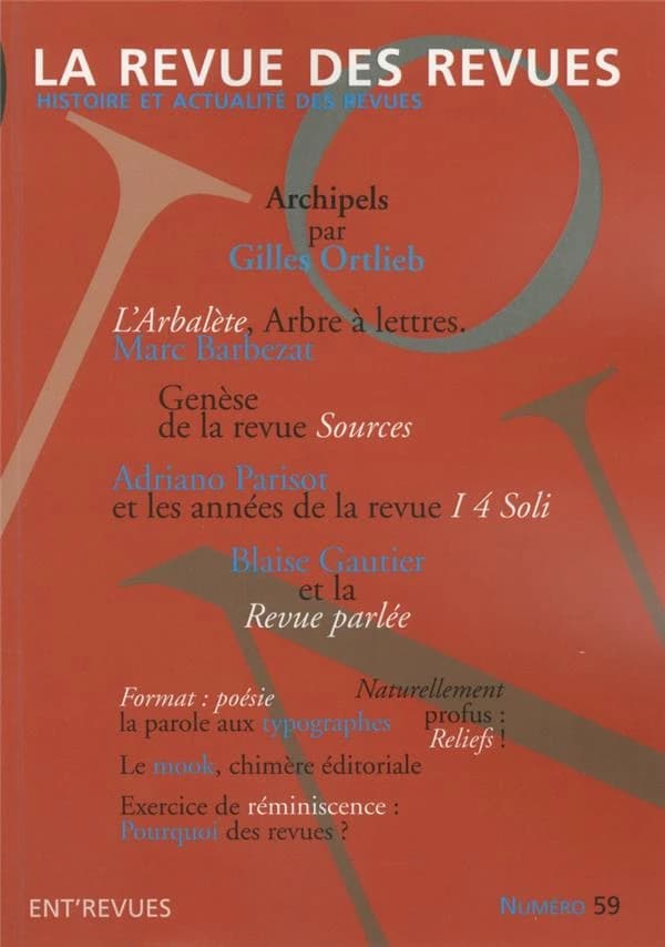 La revue des revues n.59