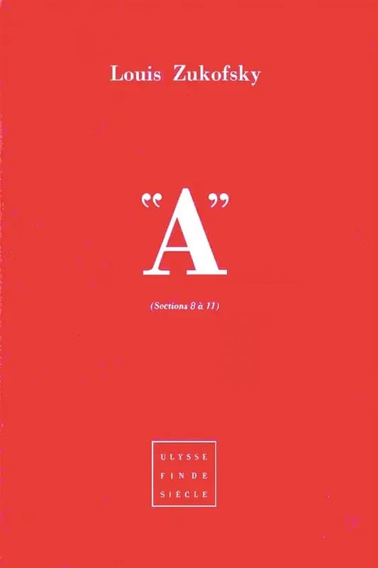 "A". Sections 8 à 11