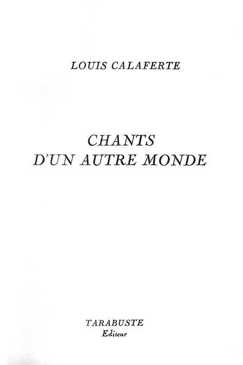 Chants d'un autre monde : 1953