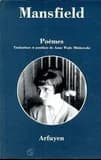 Poèmes (Nouv. éd. rev. et augm.) Mansfield ; trad. et postf. de Anne Wade Minkowski