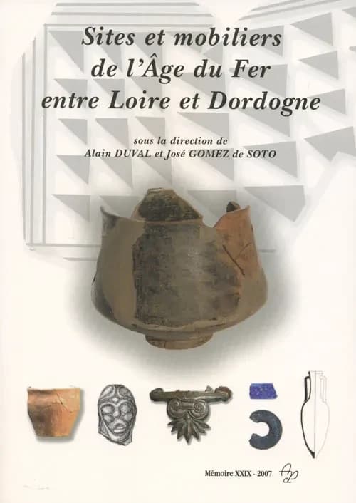Sites et mobiliers de l'âge du fer entre Loire et Dordogne