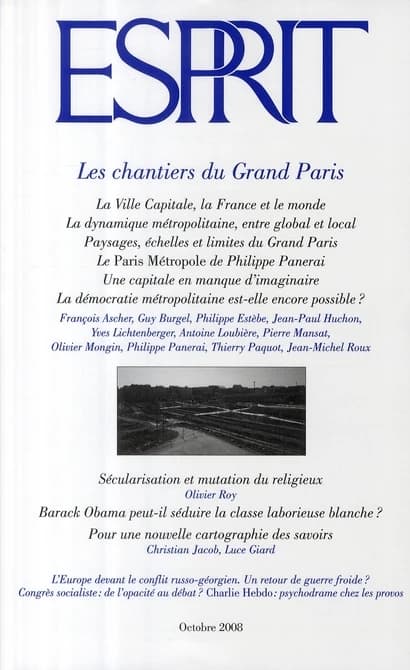 Esprit : les chantiers du grand Paris