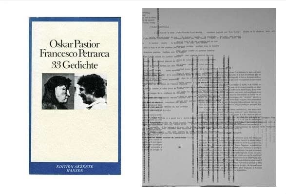 Oskar Pastior, "Le projet Pétrarque" : [cours donné à l'] ENS Lyon, 2 juin 2006