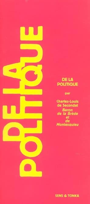 De la politique