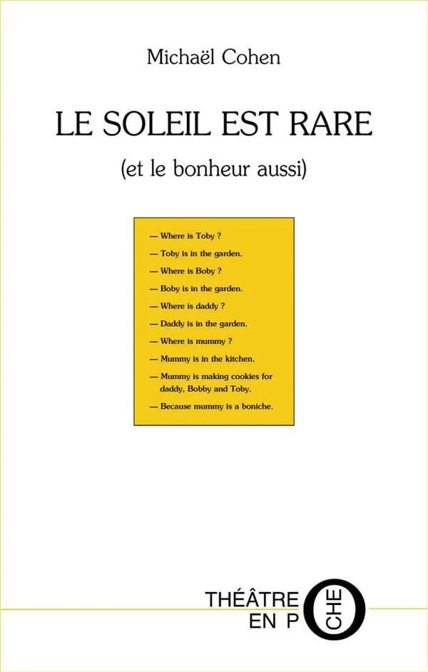 Le soleil est rare : et le bonheur aussi : [Marseille, Théâtre national de Marseille la Criée, 13 janvier 1999]