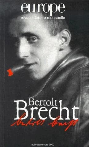 Revue Europe n.856-7 : Bertolt Brecht