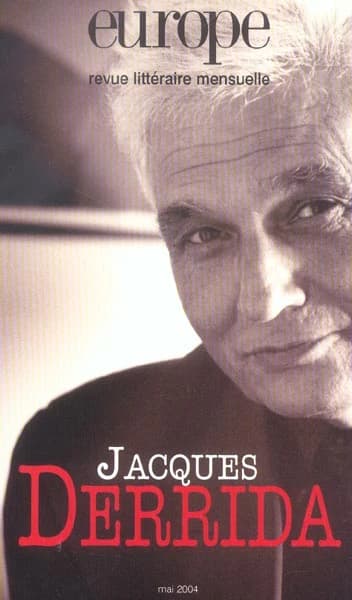 Revue Europe n.901 : Jacques Derrida