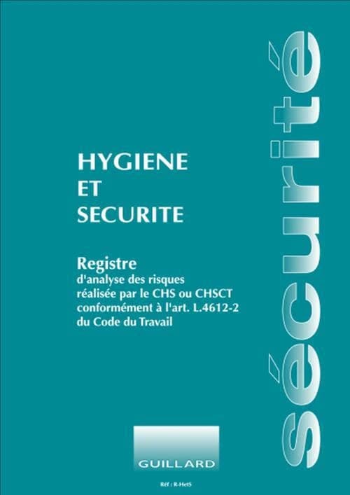 Registre d'hygiène et sécurité