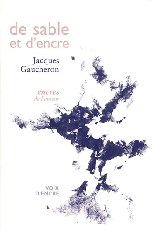 De sable et d'encre