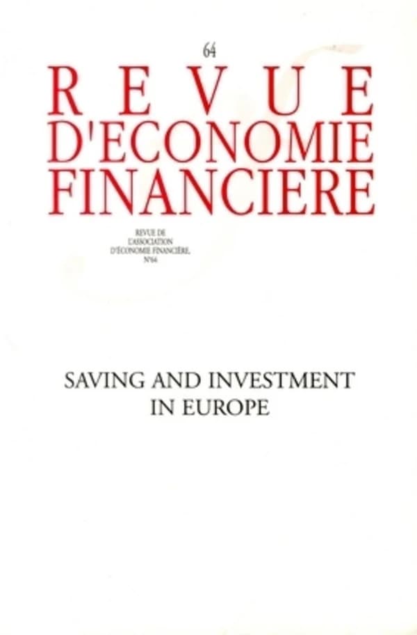 Saving and investment in Europe : N° 64
