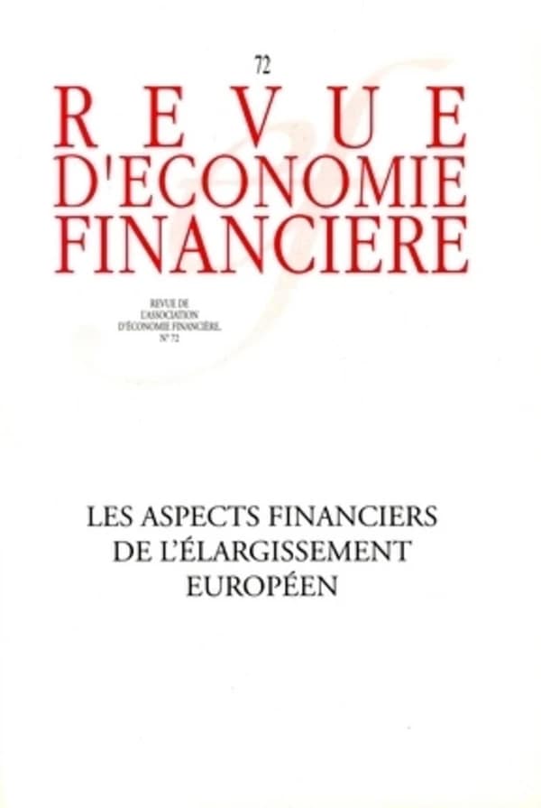 Les aspects financiers de l'élargissement européen : N°72