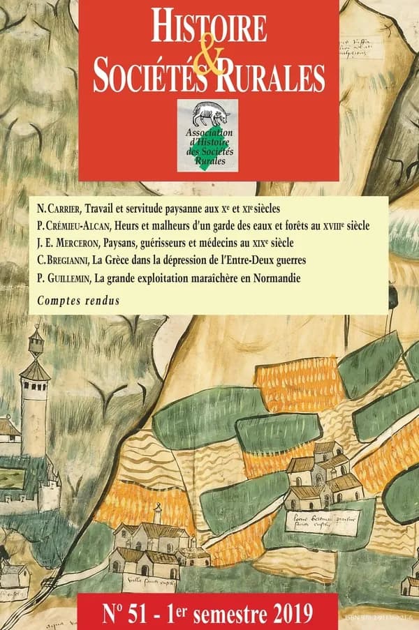 Histoire & societes rurales, n  51. 1er semestre 2019