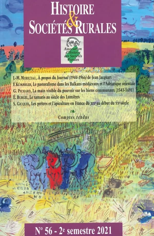 Histoire & Sociétés Rurales, n° 56