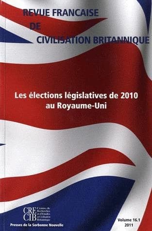 Revue française de civilisation britannique vol XVI(1)