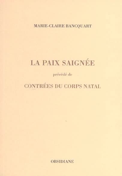 Paix saignee