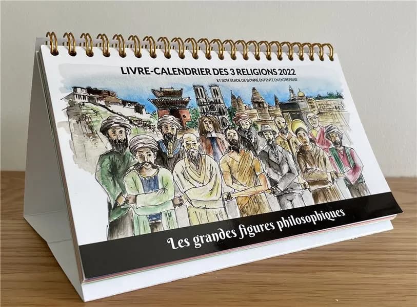 Livre-calendrier des 3 religions (édition 2022)