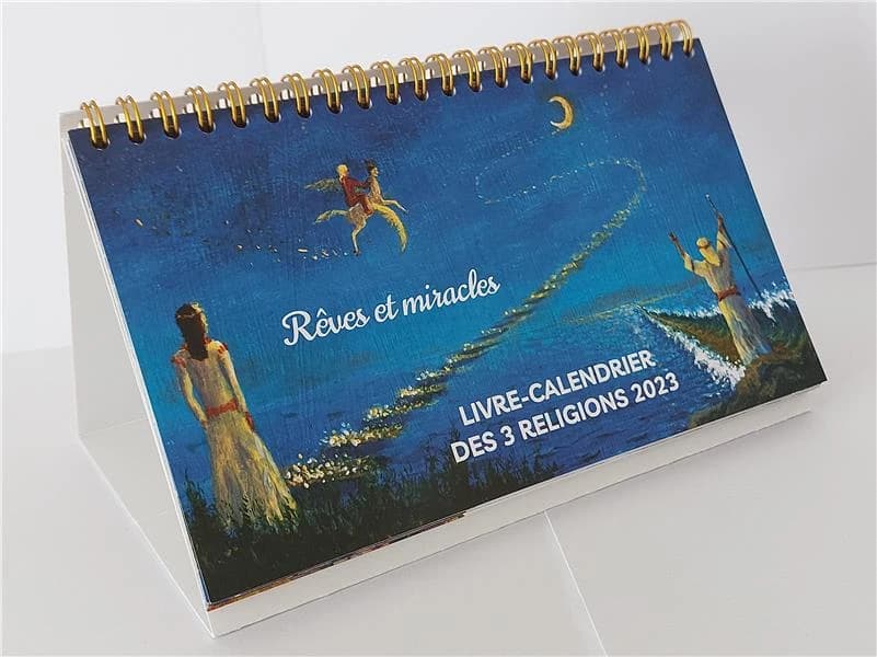 Livre-calendrier des 3 religions : rêves et miracles (édition 2023)