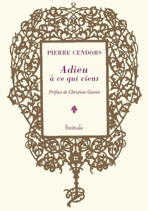 Adieu à ce qui vient : roman