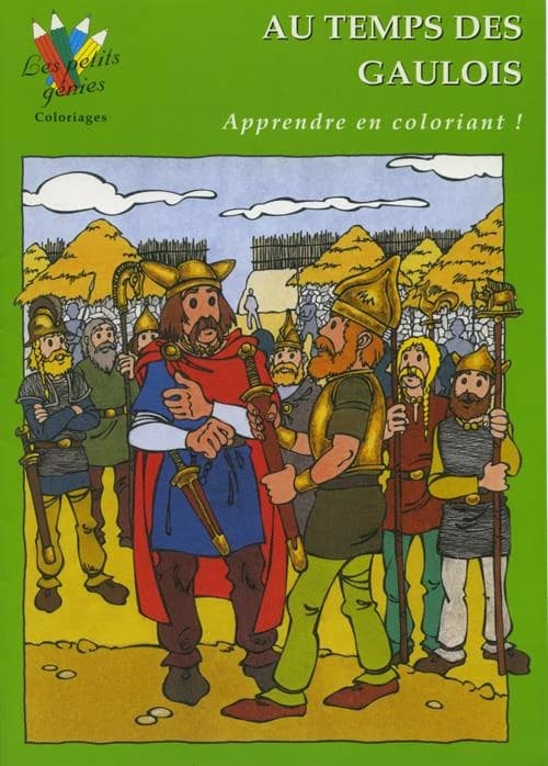 Au temps des gaulois-coloriages