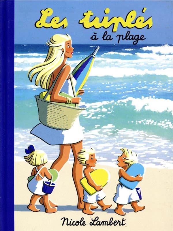 Les triplés à la plage