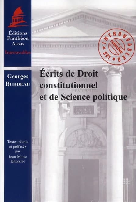 Écrits de droit constitutionnel et de science politique