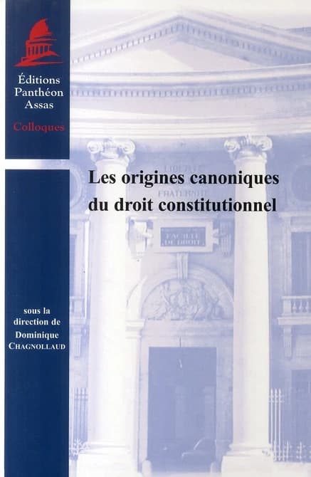 Les origines canoniques du droit constitutionnel
